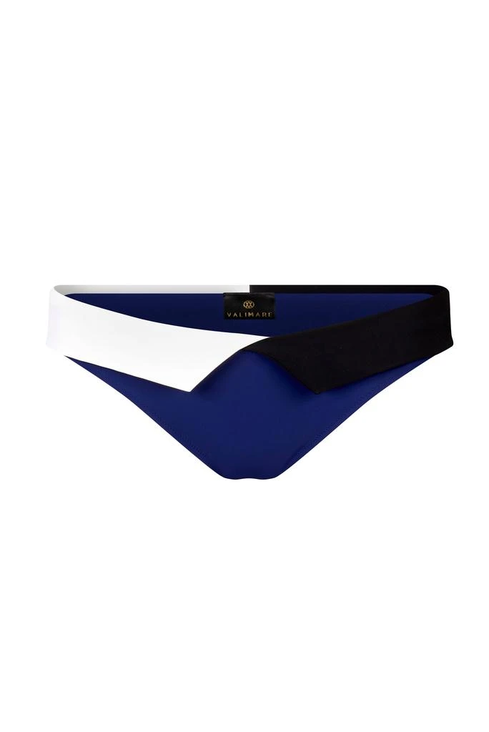 商品VALIMARE|Capri bandeau bikini with flap bottom bottom indigo,价格¥628,第1张图片