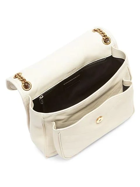 商品Yves Saint Laurent|Medium Niki Leather Shoulder Bag,价格¥22405,第4张图片详细描述