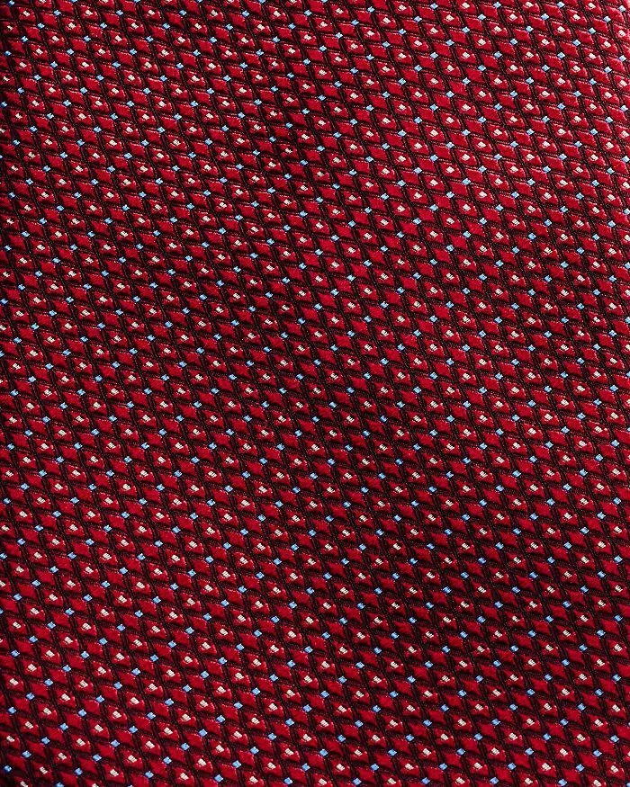 商品David Donahue|Classic Grid Silk Tie,价格¥1012,第3张图片详细描述