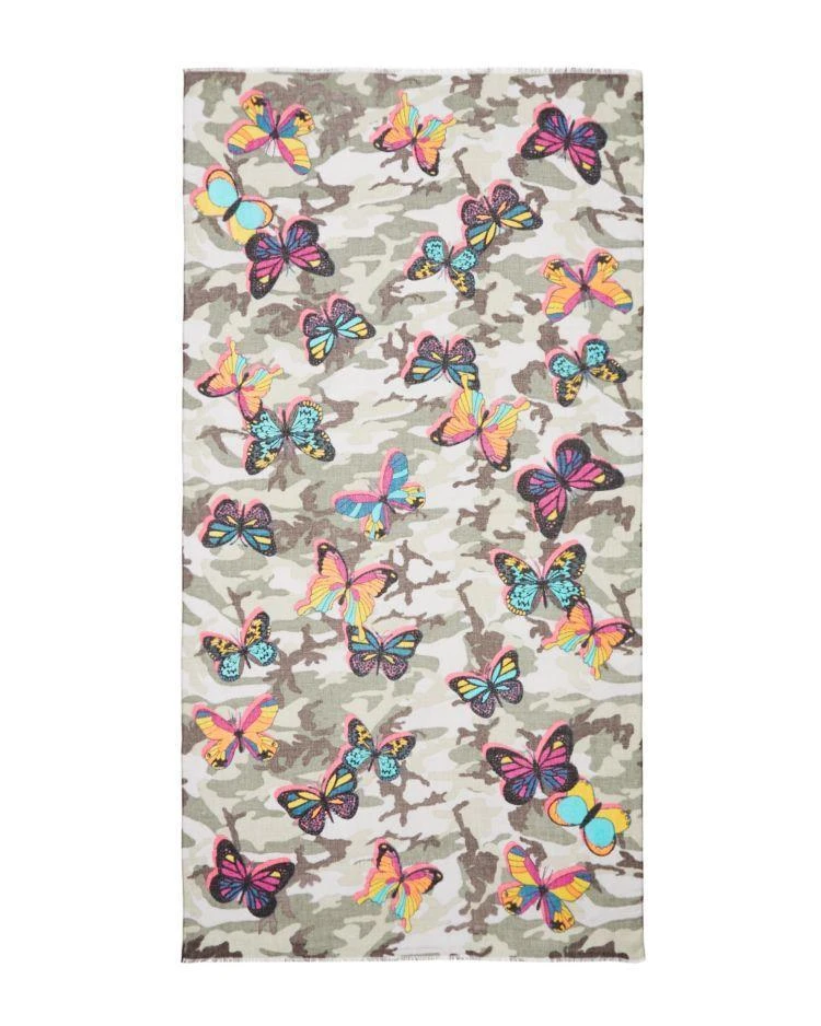 商品AQUA|Camo Butterfly Scarf - 100% Exclusive,价格¥360,第2张图片详细描述