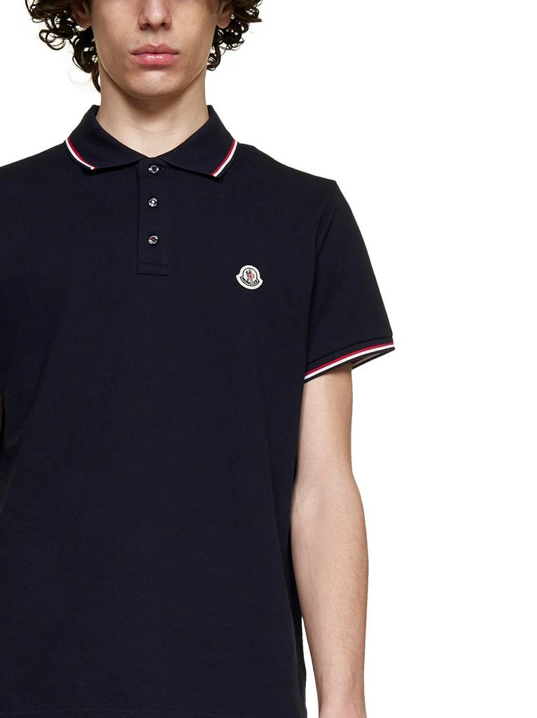 Moncler Logo Patch Short-Sleeved Polo Shirt 商品