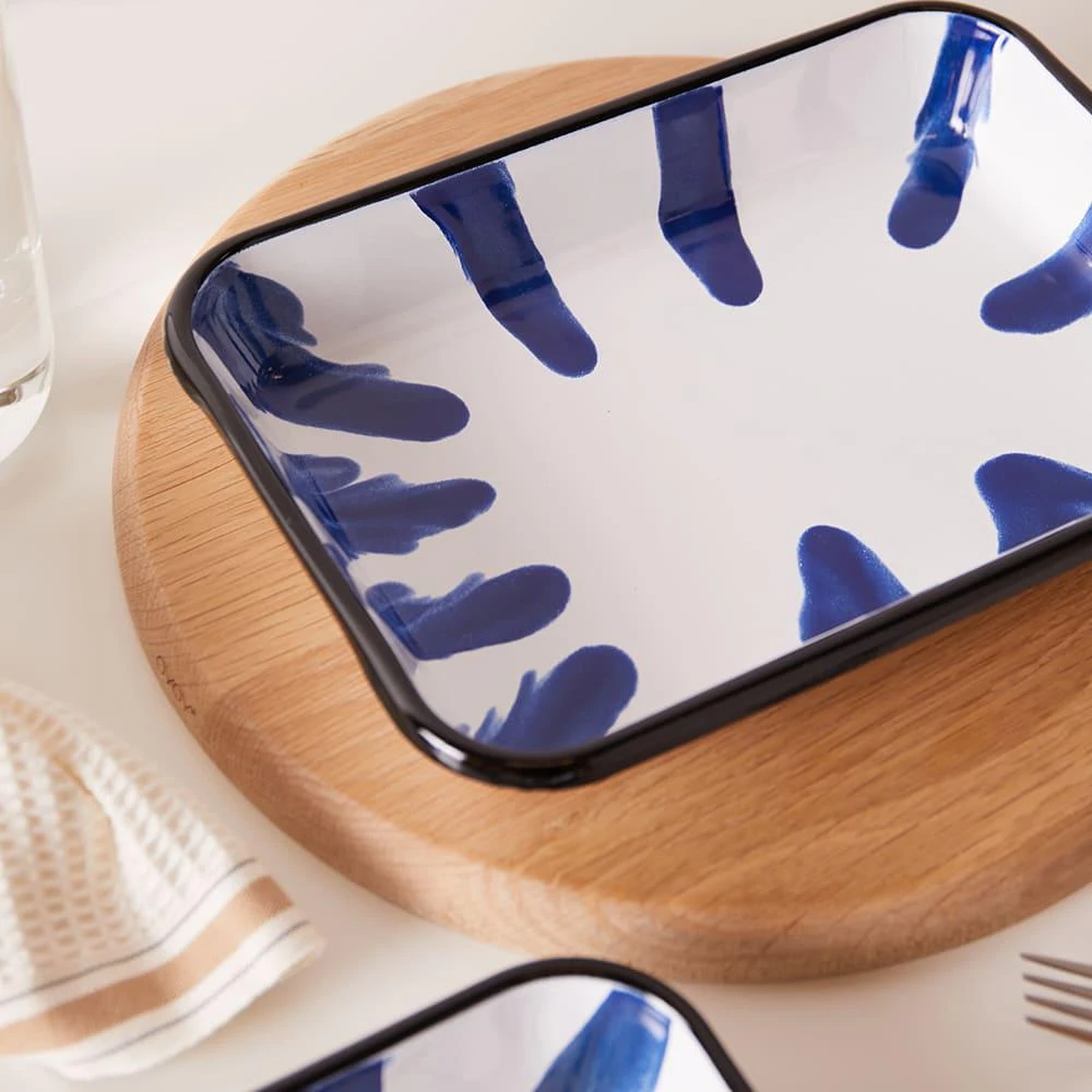 商品Kapka|Kapka A Little Colour Enamel Serving Tray,价格¥152,第4张图片详细描述