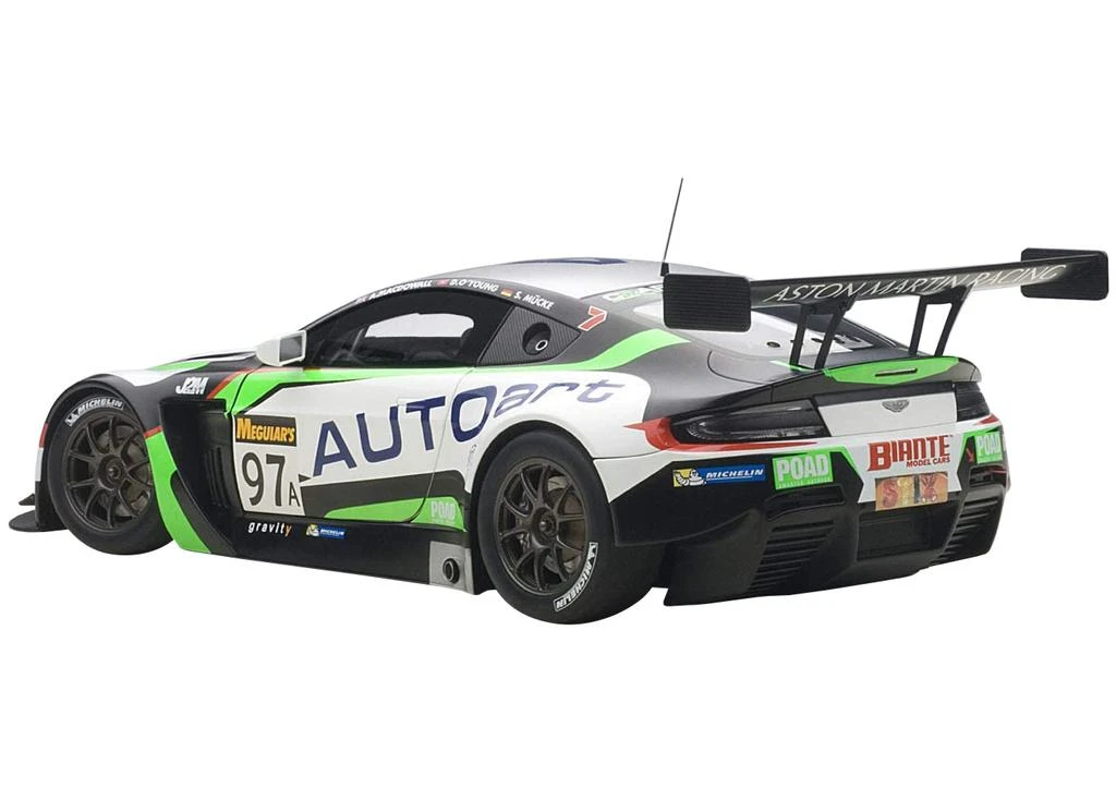 商品Diecast Model Autoart|Aston Martin V12 Vantage Bathurst 12hour Endurance Race 2015 #97 A. Macdowall / D. O'Young / S. Mucke 1/18 Model Car by Autoart,价格¥1936,第1张图片