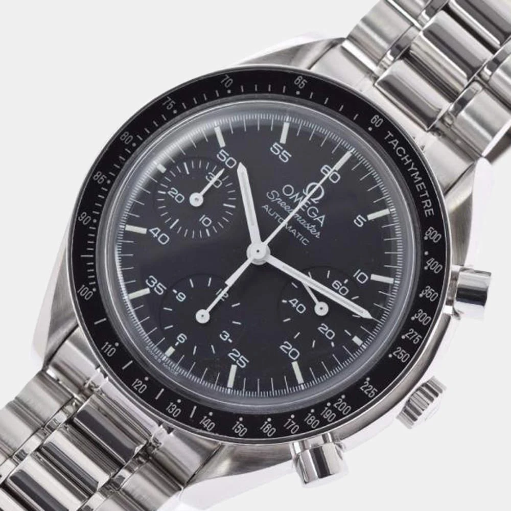 商品[二手商品] Omega|Omega Black Stainless Steel Speedmaster 3510.50 Automatic Men's Wristwatch 39 mm,价格¥20192,第2张图片详细描述