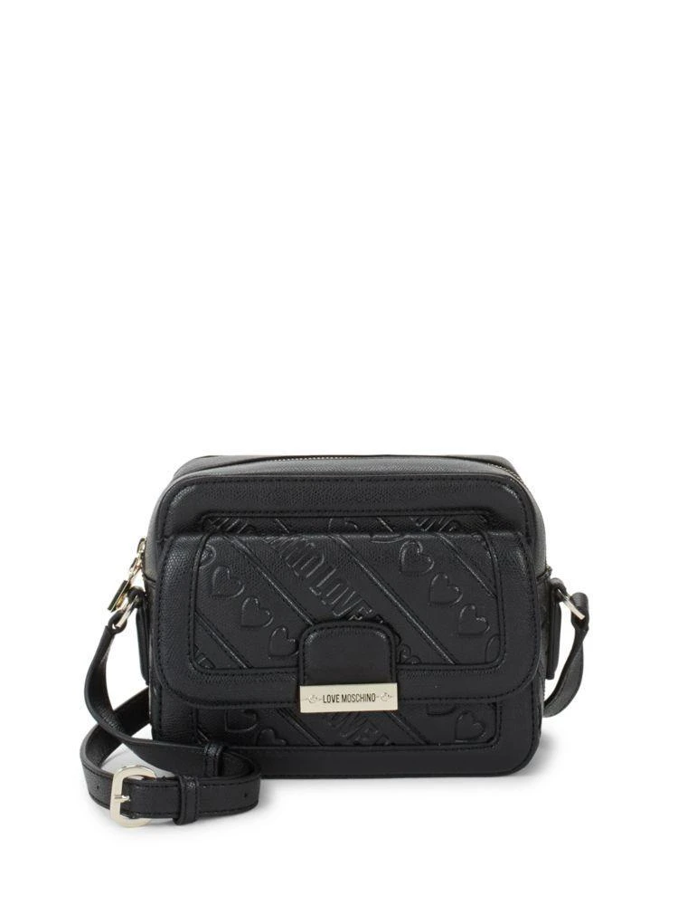商品Moschino|Saffiano Crossbody Bag,价格¥708,第1张图片