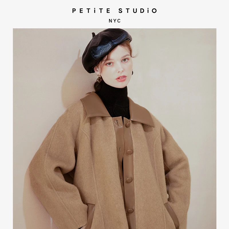 Delphine驼色高级感气质长款优雅羊毛大衣 | Delphine Wool Coat - Camel 商品