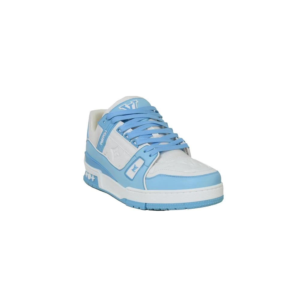 商品Louis Vuitton|Louis Vuitton LV Trainer Sneaker Sky Blue US9,价格¥12101,第1张图片