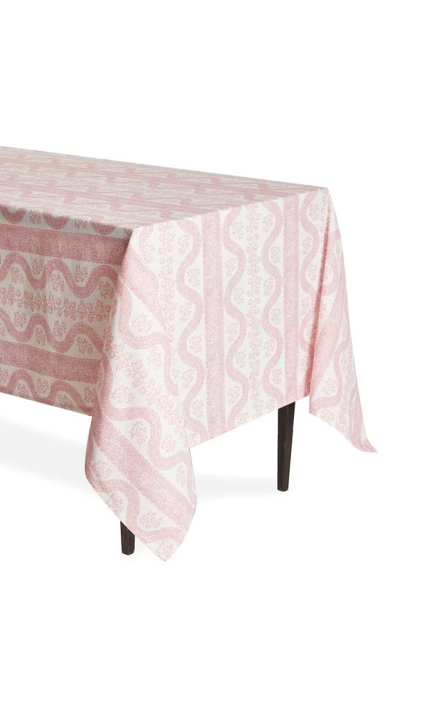 商品MoDA|Moda Domus - Sister Parish For Moda Domus; Dolly Linen Tablecloth - Pink - Moda Operandi,价格¥2688,第1张图片