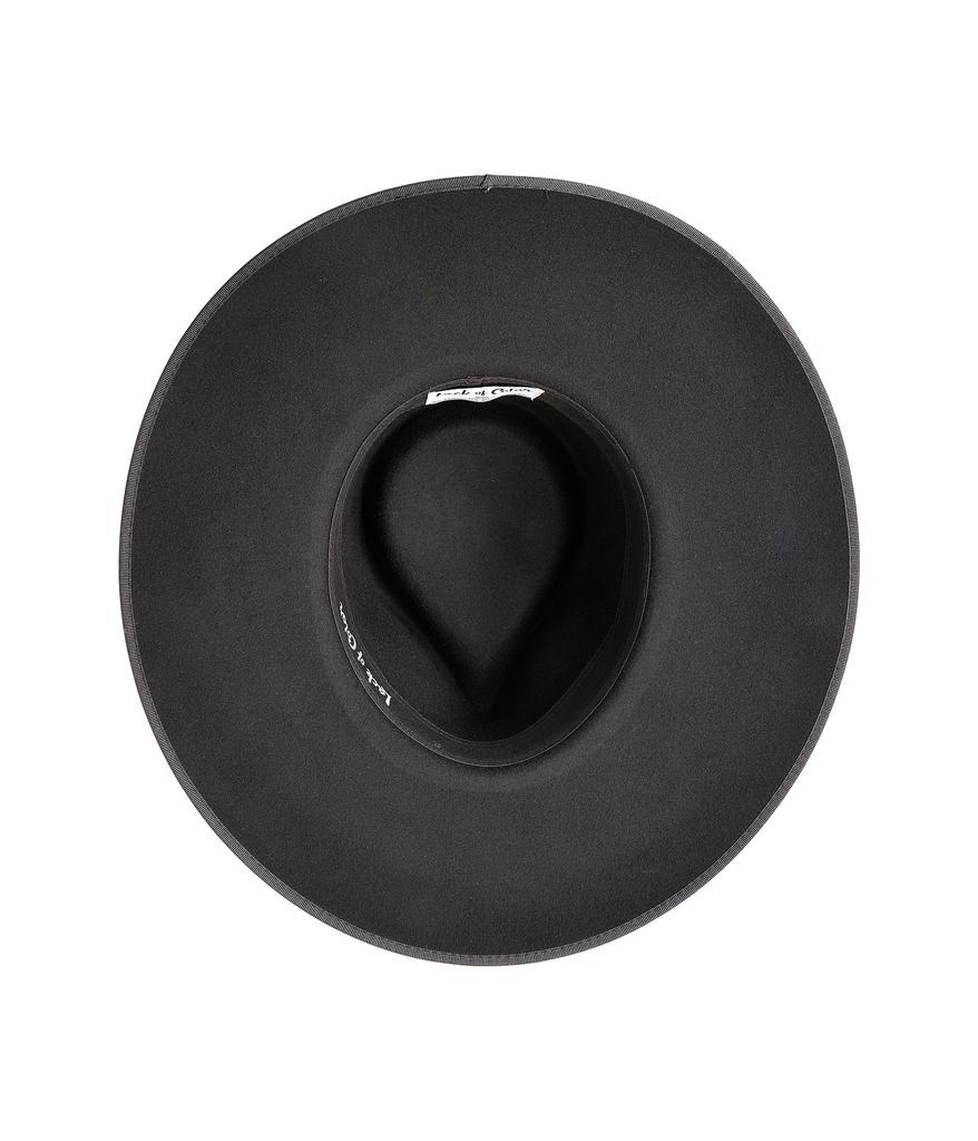 Noir Rancher Wool Felt Fedora商品第2张图片规格展示