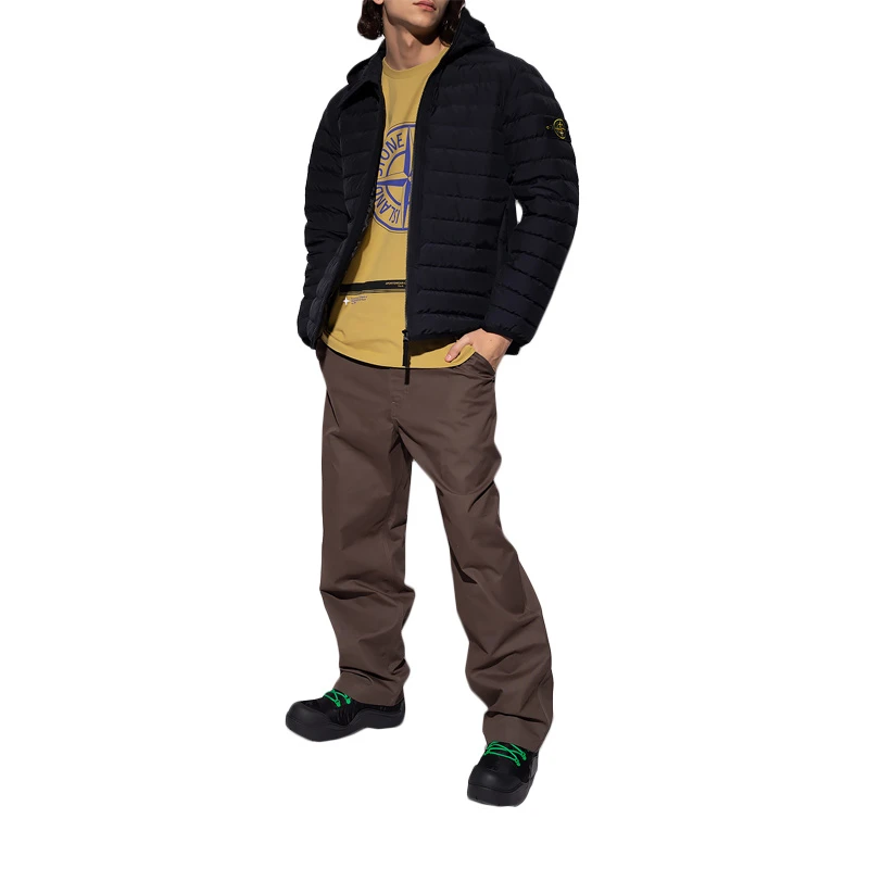 商品Stone Island|STONE ISLAND 黑色男士羽绒服 MO751542725-V0020,价格¥3713,第1张图片