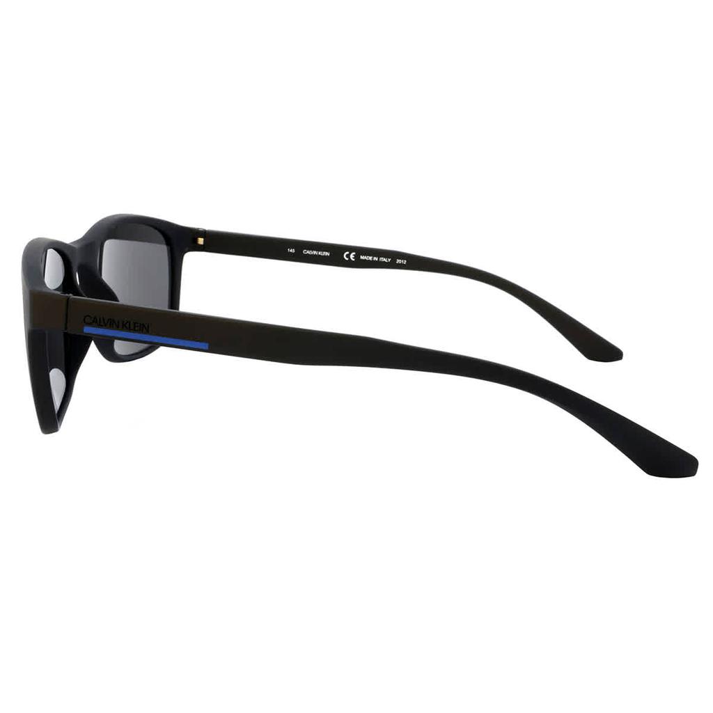 Calvin Klein Black Rectangular Mens Sunglasses CK20544S 001 56商品第3张图片规格展示