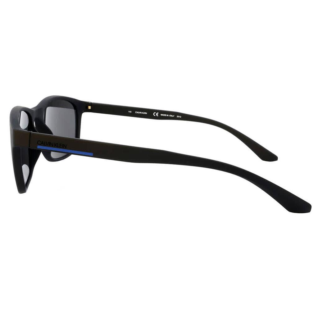 商品Calvin Klein|Calvin Klein Black Rectangular Mens Sunglasses CK20544S 001 56,价格¥276,第5张图片详细描述