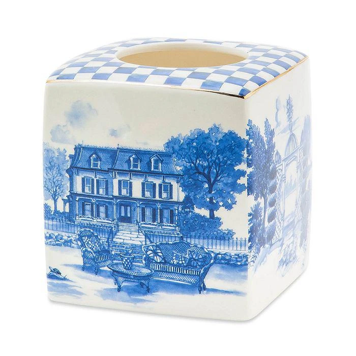 商品MacKenzie-Childs|Royal Toile Tissue Holder,价格¥666,第4张图片详细描述