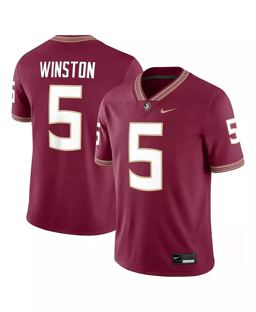 商品NIKE|Men's Jameis Winston Garnet Florida State Seminoles Alumni Game Jersey,价格¥993,第1张图片