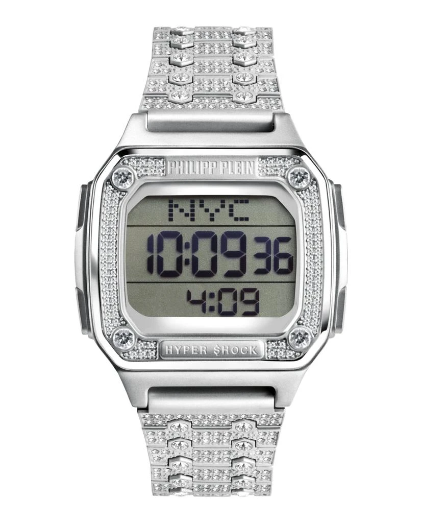 商品Philipp Plein|Hyper $hock Crystal Digital Watch,价格¥911,第2张图片详细描述