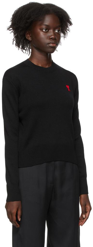 商品AMI|Black Ami De Cœur Sweater,价格¥2755,第4张图片详细描述