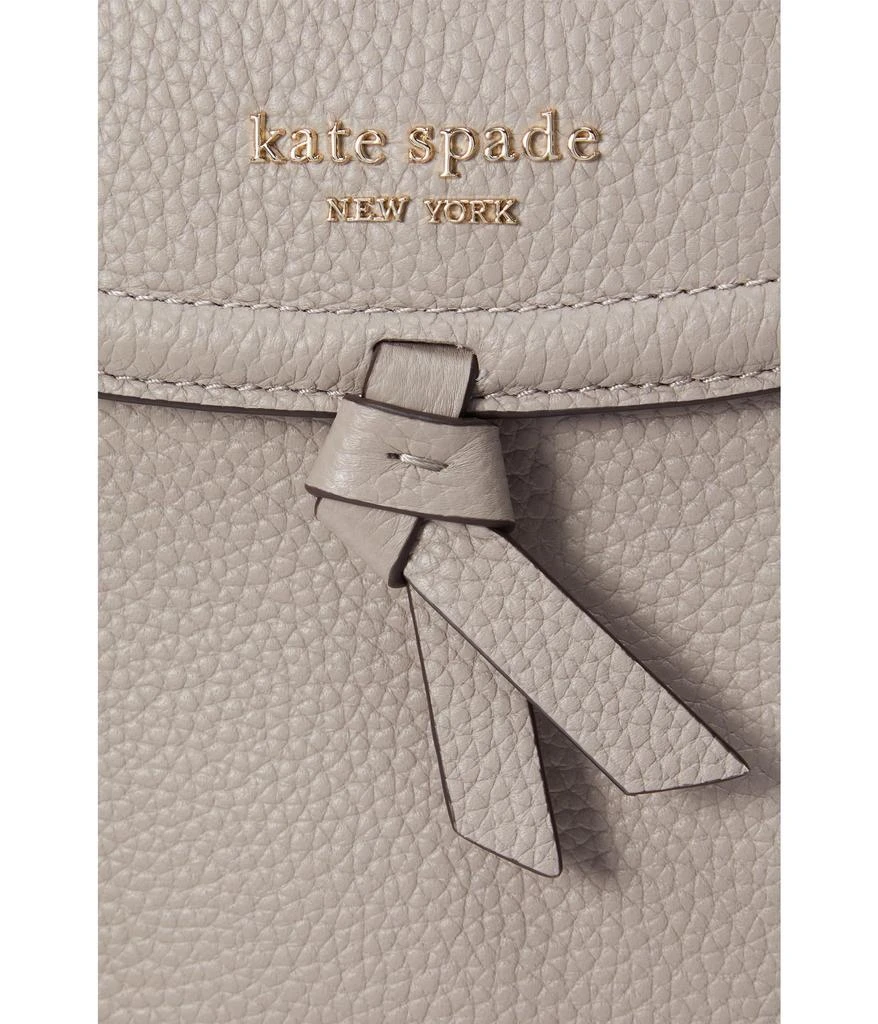 商品Kate Spade|Knott Pebbled Leather North/South Crossbody,价格¥1234,第4张图片详细描述