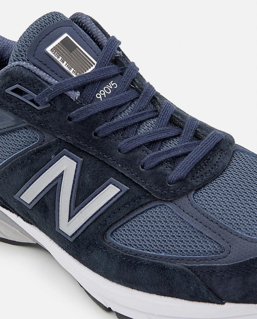 商品New Balance|990V5 SUEDE AND NYLON SNEAKERS,价格¥1876,第4张图片详细描述