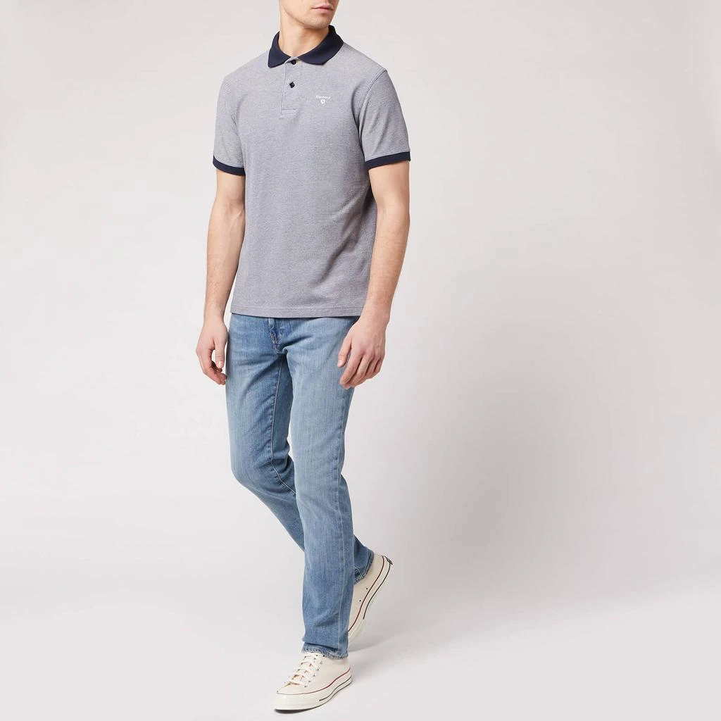 商品Barbour|Barbour Heritage Men's Sports Polo Mix - Midnight,价格¥116,第3张图片详细描述