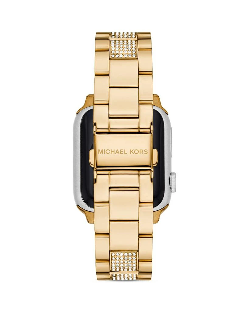 Apple Watch® Glitz Gold-Tone Stainless Steel Bracelet 商品