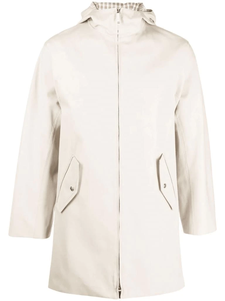 商品Thom Browne|THOM BROWNE hooded cotton parka,价格¥19528,第1张图片