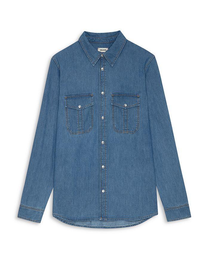 商品Zadig&Voltaire|C'est Alright Denim Shirt,价格¥1246,第7张图片详细描述