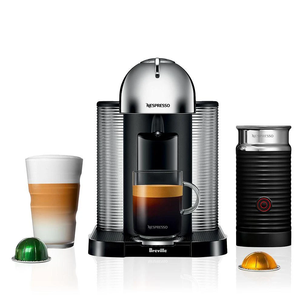 Vertuo by Breville with Aeroccino Milk Frother, Pure Chrome 商品