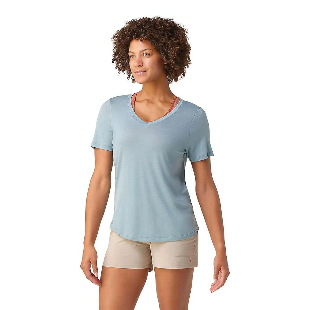 商品SmartWool|Smartwool Women's Merino Sport 120 V-Neck SS Tee,价格¥310,第1张图片