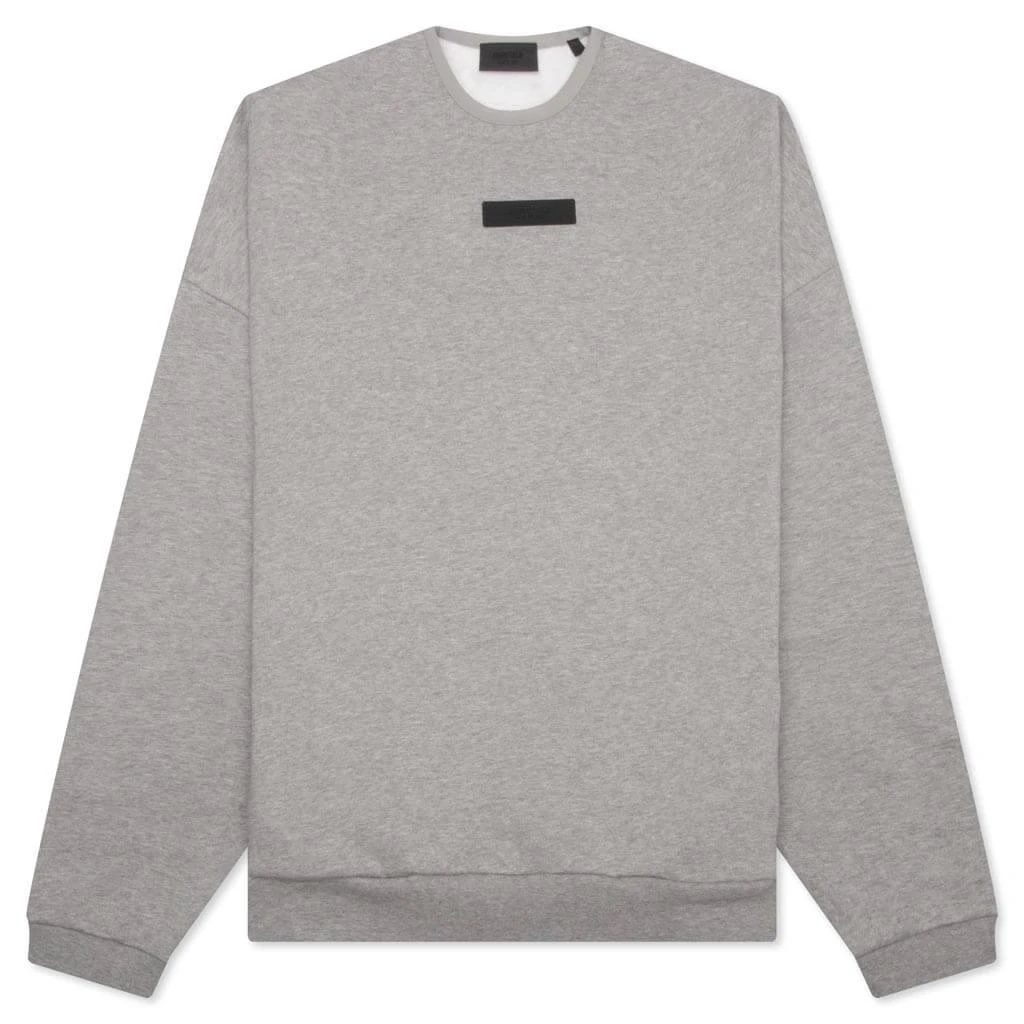 商品Essentials|Crewneck Sweater - Dark Heather Oatmeal,价格¥683,第1张图片