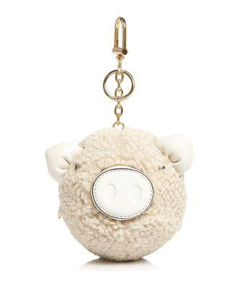 商品Tory Burch|Pig Pom-Pom Key Fob  ,价格¥1033,第1张图片