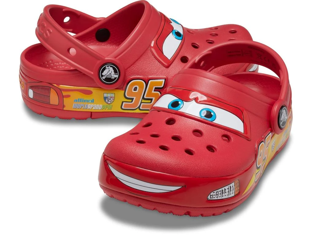 商品Crocs|Crocband Cars Lightning McQueen Clogs, Light Up Shoes (Little Kid/Big Kid),价格¥476,第1张图片