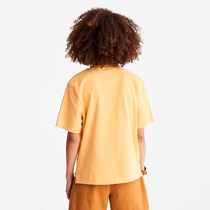 商品Timberland|TimberCHILL™ Pocket T-Shirt for Women in Orange,价格¥185,第4张图片详细描述