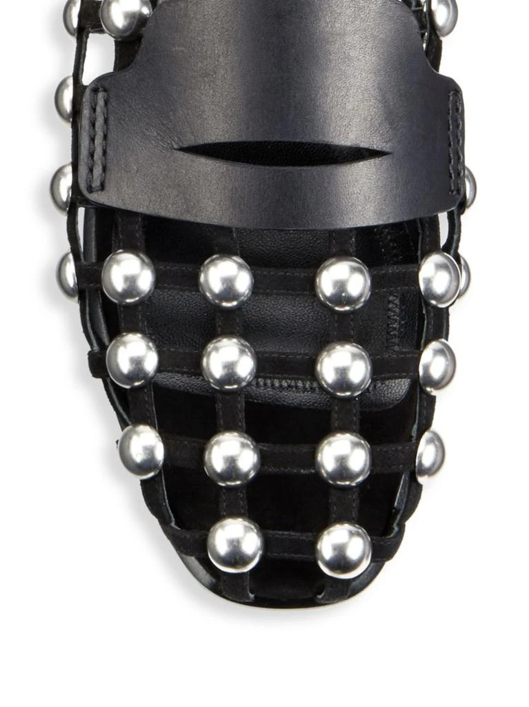 商品Alexander Wang|Sam Studded Suede Shoe,价格¥3425,第3张图片详细描述