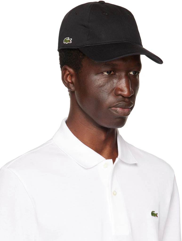 商品Lacoste|Black Organic Cotton Cap,价格¥512,第2张图片详细描述