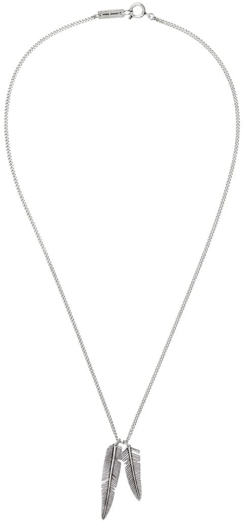 商品Isabel Marant|Silver My Car Necklace,价格¥544,第1张图片