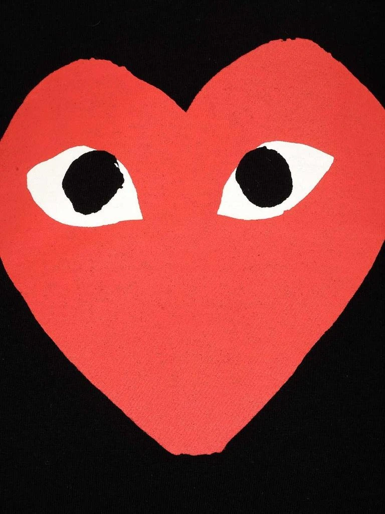 商品Comme des Garcons|Comme des Garçons Play Heart Printed Crewneck T-Shirt,价格¥429,第3张图片详细描述