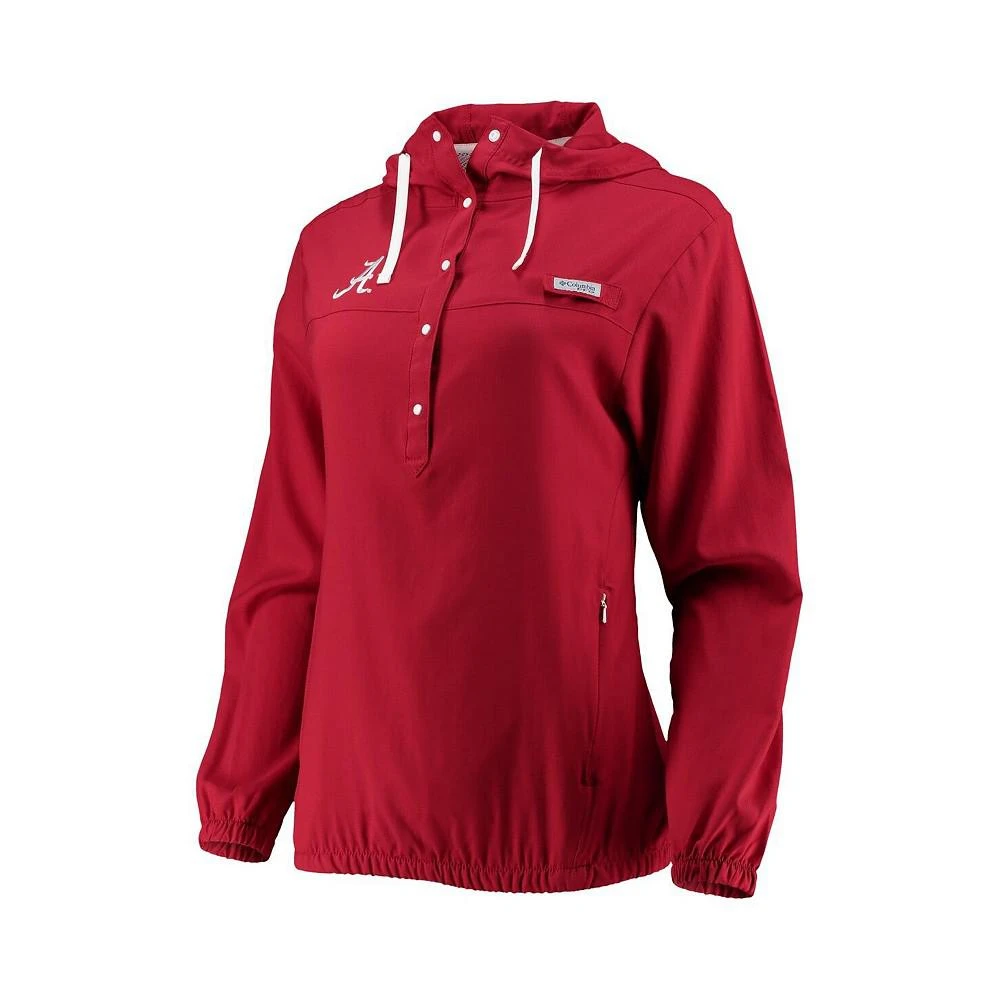 商品Columbia|Women's Crimson Alabama Crimson Tide Tamiami Sun-Protection Omni-Wick Pullover Hoodie,价格¥392,第2张图片详细描述