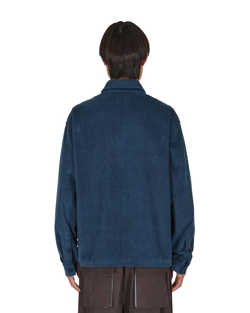 Cobblestone Cord Zip Jacket Blue商品第4张图片规格展示