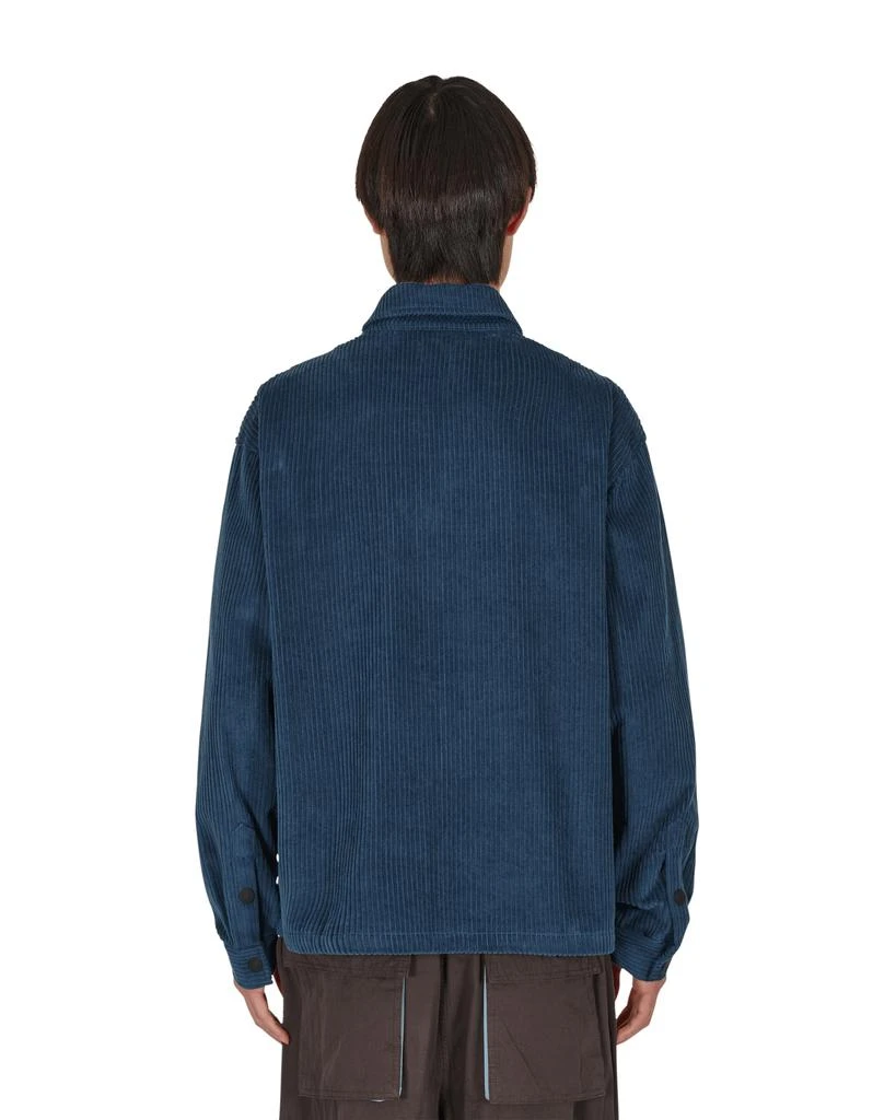 商品Brain Dead|Cobblestone Cord Zip Jacket Blue,价格¥729,第3张图片详细描述