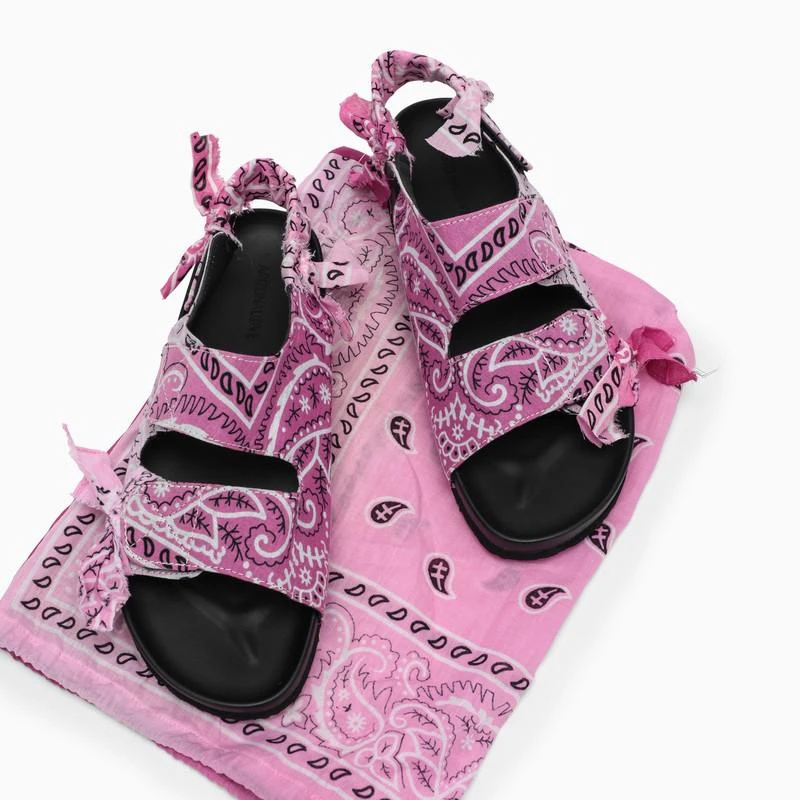 Pink Paisley-print Apache sandals 商品