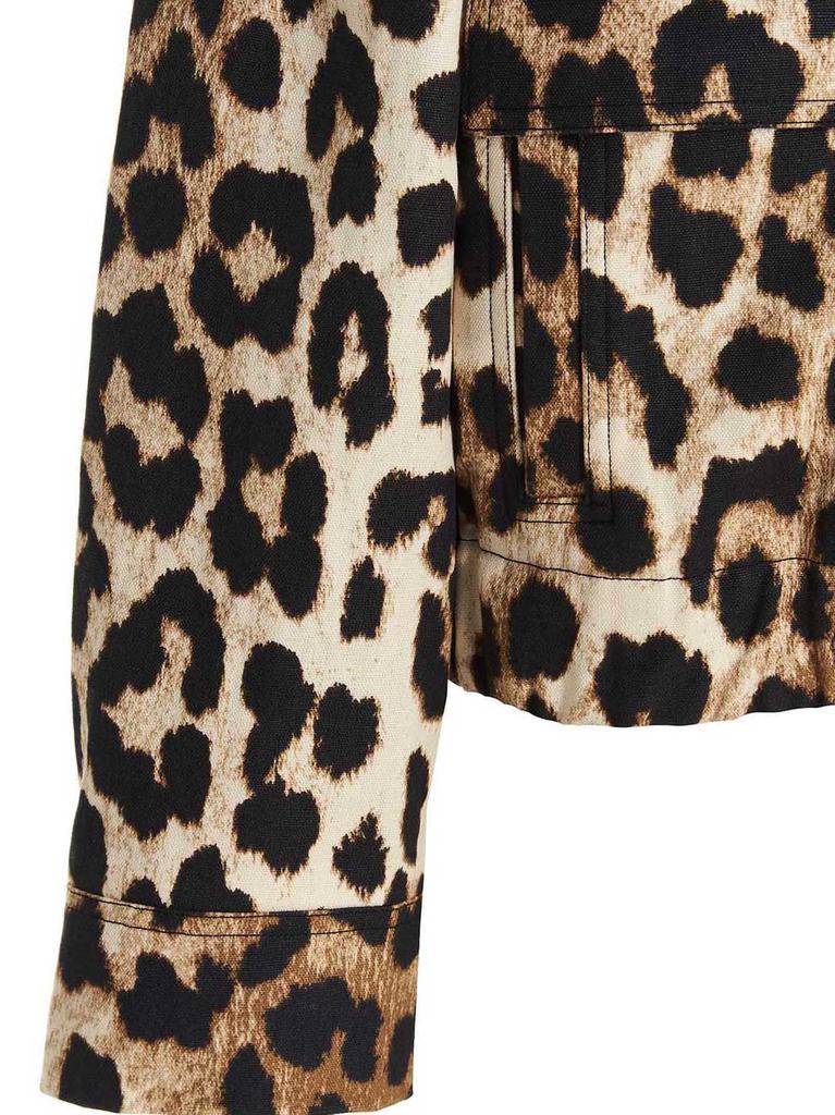 商品Ganni|'Leopard' jacket,价格¥1463,第6张图片详细描述
