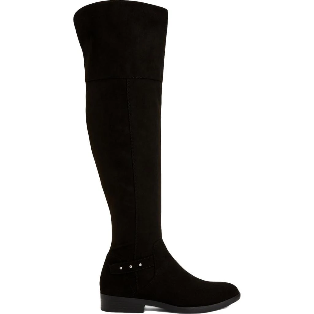 商品Style & Co|Style & Co. Womens Lessah Wide Calf Faux Suede Over-The-Knee Boots,价格¥92,第2张图片详细描述