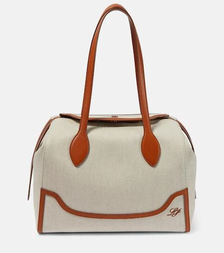 商品Loro Piana|Happy Day L号帆布托特包,价格¥33290,第1张图片