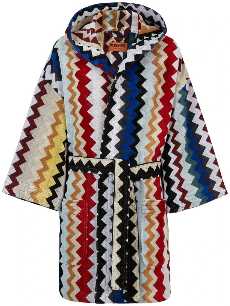 商品Missoni|Cyrus Short Hooded Bathrobe,价格¥2819,第1张图片