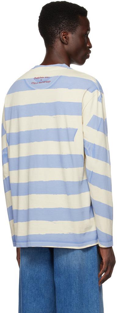 商品Stella McCartney|Blue & Beige Bunnies Patch T-Shirt,价格¥4312,第5张图片详细描述