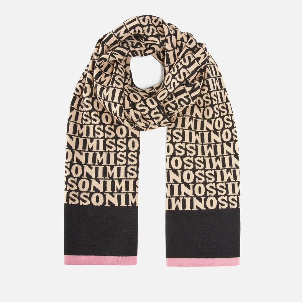 商品Missoni|Missoni Logo Wool-Blend Scarf,价格¥942,第1张图片