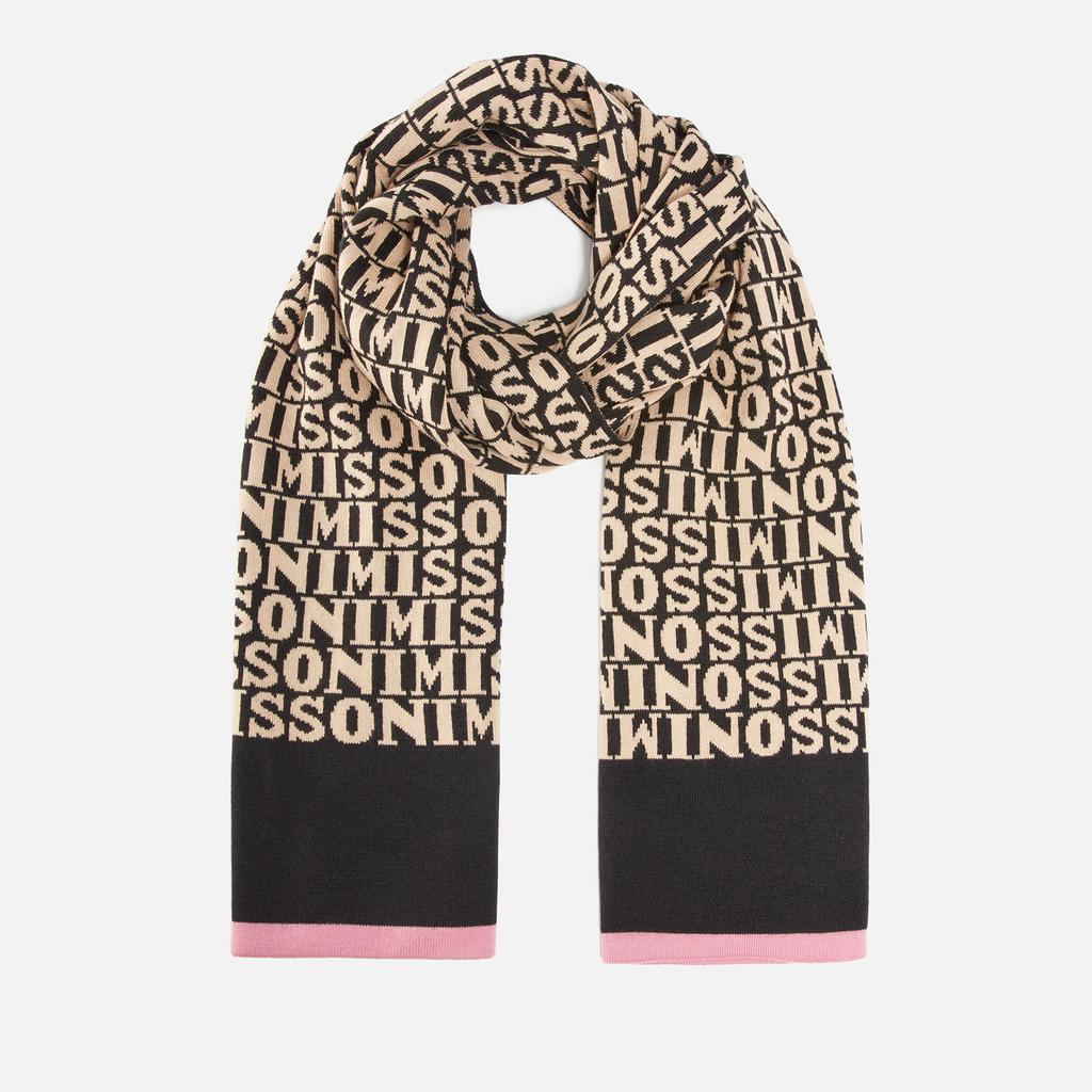 商品Missoni|Missoni Logo Wool-Blend Scarf,价格¥1340,第1张图片