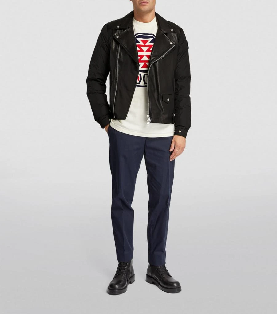 商品Moncler|Pavot Biker Jacket,价格¥25402,第2张图片详细描述