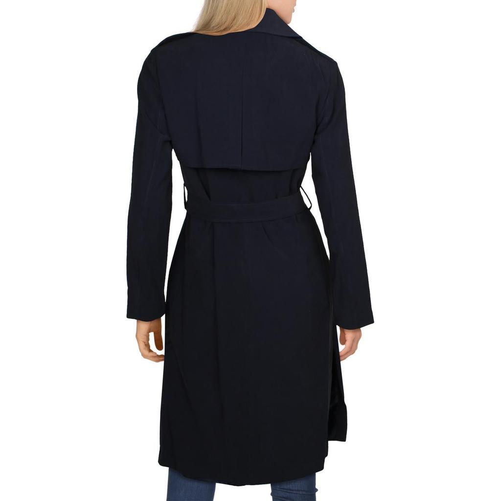 商品Cole Haan|Cole Haan Women's Drapey Mid-Length Belted Trench Coat,价格¥353-¥397,第6张图片详细描述