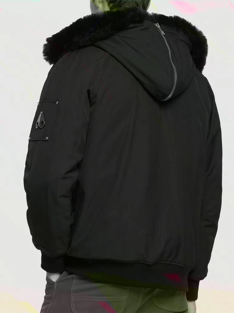 商品Moose Knuckles|Flight Nylon Puffer Bomber W/ Faux Fur,价格¥9129,第2张图片详细描述